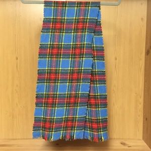 Authentic Scottish MacBeth Tartan scarf.